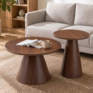 Modern Nesting Coffee Table Set For Living Room