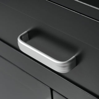 Bathroom Vanity With Sink, 2 Doors 8 Drawers, Soft Close System, Classic Design