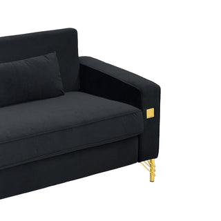 2 Pieces Sofa Sofa Set With Removable Cushions For Home Apartment