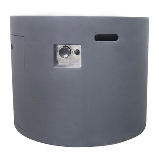 Round Iron Fire Pit With 40, 000 Btu