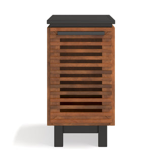 Chairside Table - Black / Bourbon