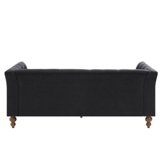 Chesterfield Sofa With Flared Arms For Living Room