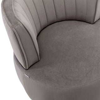 360 Degree Swivel Cuddle Barrel Accent Sofa Chair