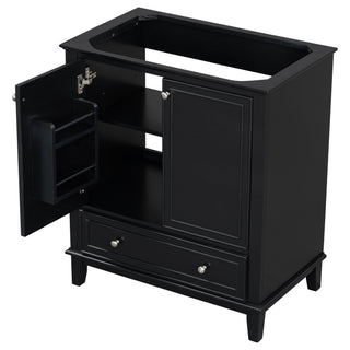 Modern Bathroom Vanity Base Only With Doors And Drawer