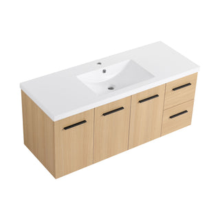 Floating Bathroom Vanity With Sink, Modular Cabinet