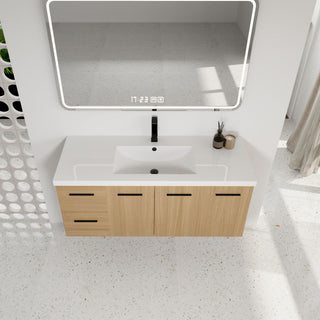 Floating Bathroom Vanity With Sink, Modular Cabinet