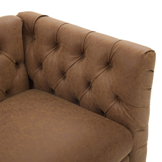 Chesterfield Sofa With Flared Arms For Living Room