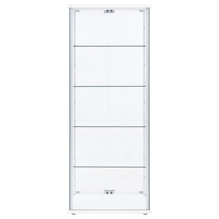 Hyacinth - 4 Shelf Curio Cabinet