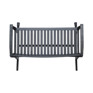 Baxter - Rocking Loveseat - Dark Gray