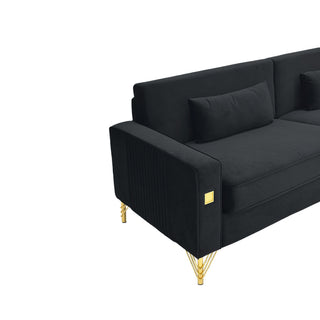 2 Pieces Sofa Sofa Set With Removable Cushions For Home Apartment