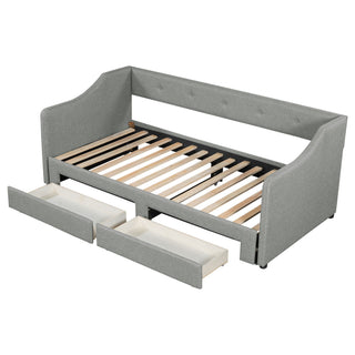 Upholstered Daybed With 2 Drawers