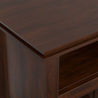 Artisan - TV Media Stand, Handcrafted - Russet Brown
