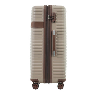 4 Piece Luggage Suitcase Set, Hard Shell Lightweight Expandable Travel Luggage With 4 Packing Cubes