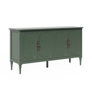 Vintage Buffet Cabinet With Adjustable Shelves