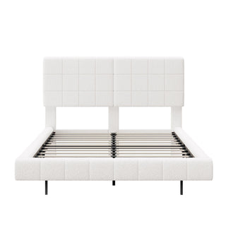 Floating Bed With Light, Soft Touch Surface