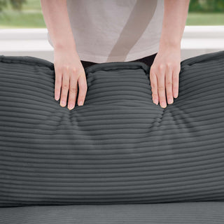 Elegant Oversized Sectional Sofa Set With Deep Seats And Flexible Layout