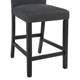 Dalia - 5 Piece Square Counter Set - Black