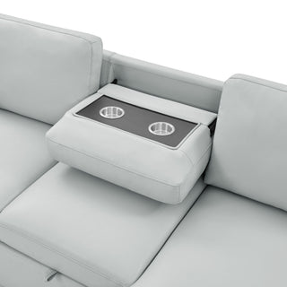 Tracey - Sofabed With Pullout - Silver