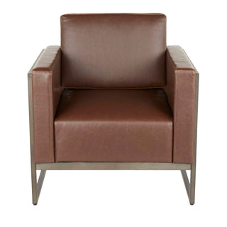 Drift - Industrial Lounge Chair - Espresso