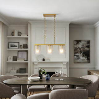 Adjustable Cylindrical Pendant Light