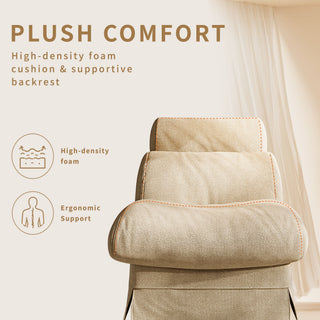 Accent Chair, Soft Medium Firm Upholstery For Living Room