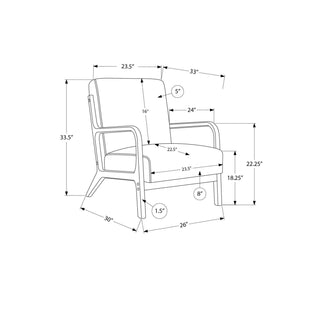 Accent Chair For Living Room Or Bedroom - Green