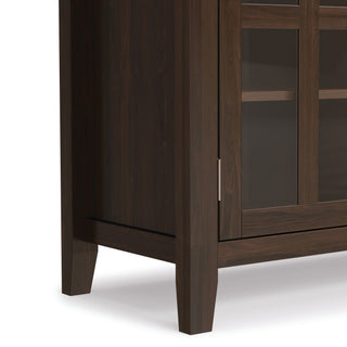 Artisan - Tall TV Media Stand - Natural Aged Brown