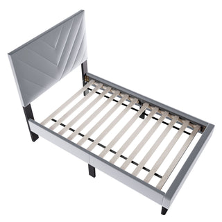 Bed Set With Adjustable Headboard