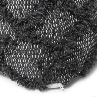 Jumanji - Handcrafted Wool And Cotton Pouf - Brown
