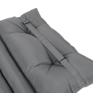 2 Piece Outdoor Chaise Lounge Chair Cushion Set