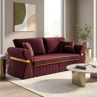 3 Seater Sofa & Pocket Coils And Foam Cushion