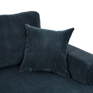 3 Piece Double Chaise Sectional Sofa