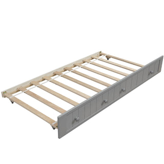 Wooden Daybed, Sofa Bed, No Box Spring Needed