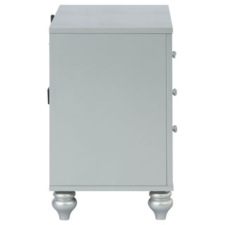 Menlo - 2 Drawer Nightstand - Gray