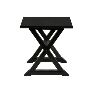 Compact Accent End Table, Square, Transitional
