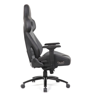 Gaming Chair With 4D Armrests, High Back Office Chair - Black / Gray