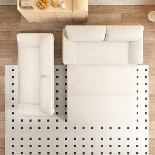 Queen Pull Out Sofa Bed With Side Storage