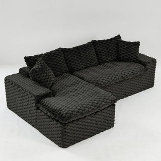 Modular Sofa, Convertible Twin Seat With Chaise Lounge