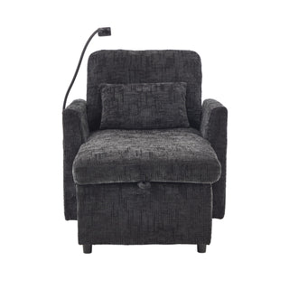 Multifunctional Recliner Sofa With Storage And Phone Bracket