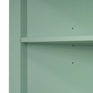Tall Storage Cabinet With 3 Drawers And Adjustable Shelves For Bathroom