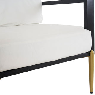 Modern Armchair With Solid Wood Frame