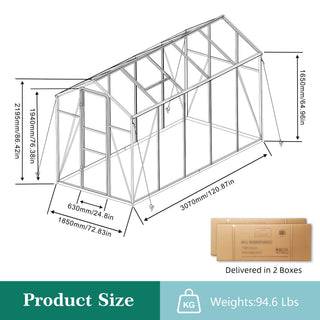 Gain Height Windproof house With Raised Base