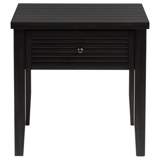 Sutter - 2 Piece Coffee And End Table Set - Dark Brown
