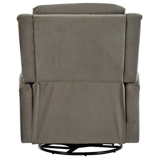 360 Degrees Swivel Recliner Manual Rocking Recliner Home With Adjustable Backrest