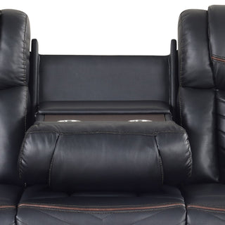 Challenger - LED Power Recliner Sofa