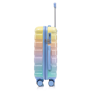 Luggage Set 14" / 20" With Combination Lock And Cosmetic Case