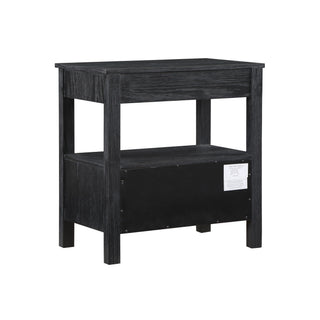Danielle - 2 Drawer Nightstand - Black