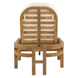 Outdoor Chaise Lounge With 5 Position Adjustable Backrest (Set of 2)