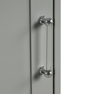 Tall Freestanding Bathroom Storage Cabinet With Adjustable Shelf And 2 Drawers