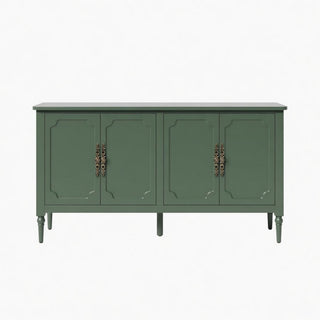 Vintage Buffet Cabinet With Adjustable Shelves